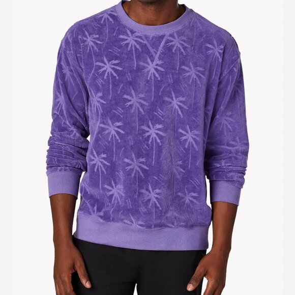 Chubbies Velour Crewneck The Water Boys Sweatshirt - Picture 1 of 11